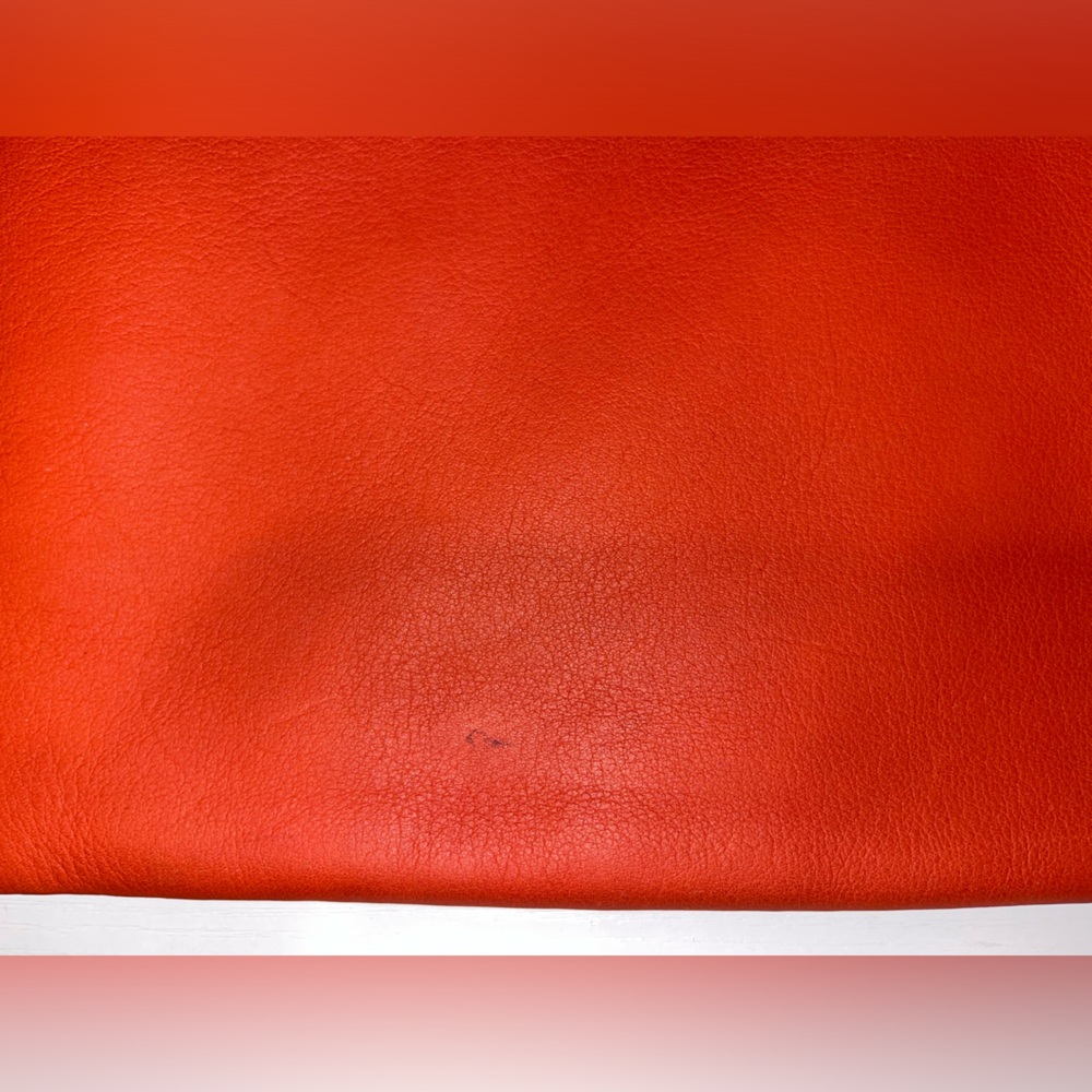 Salvatore Ferragamo Blue Cosmetic Bag with Red Trim - Picture 10 of 10